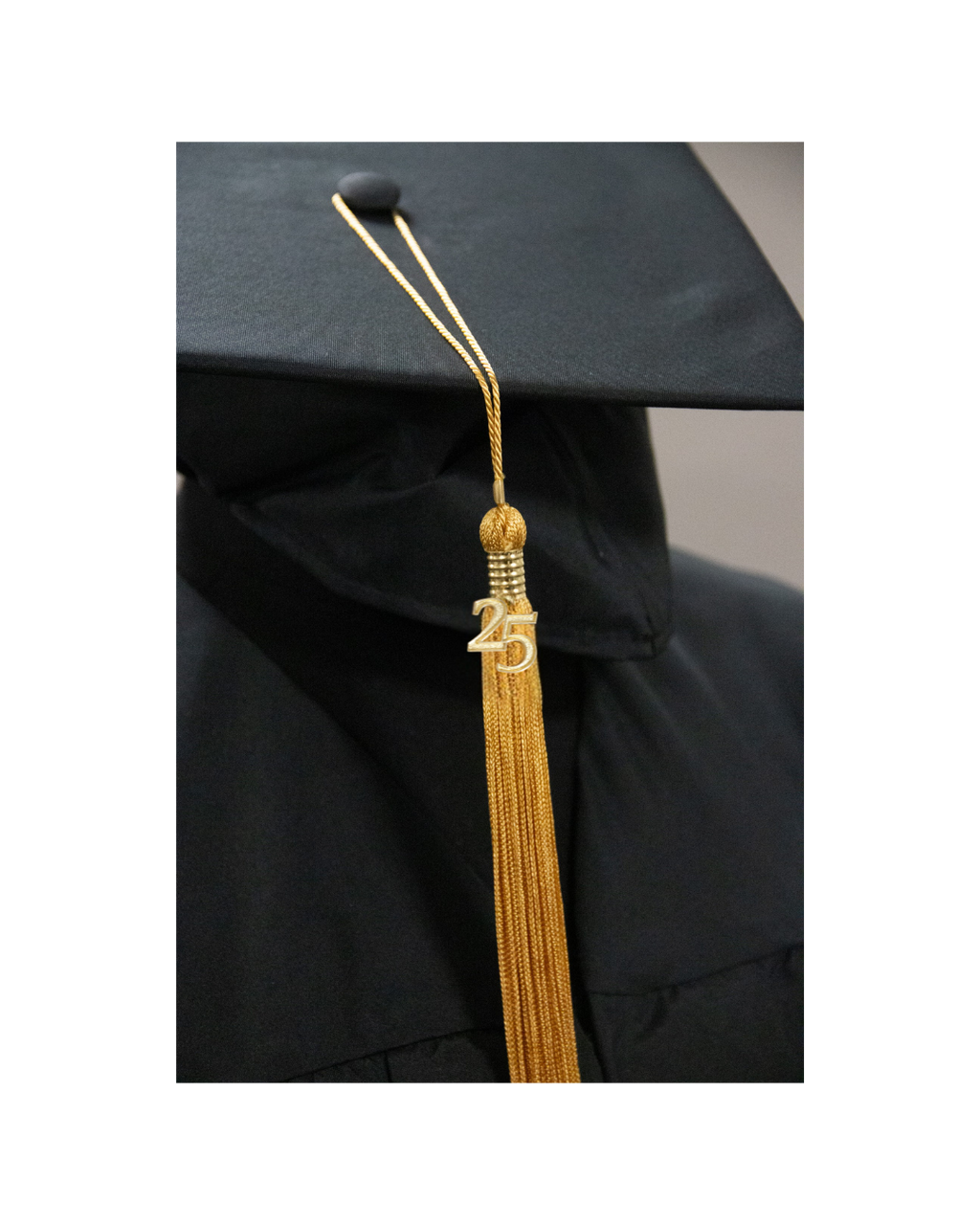 2025 Gold Tassel